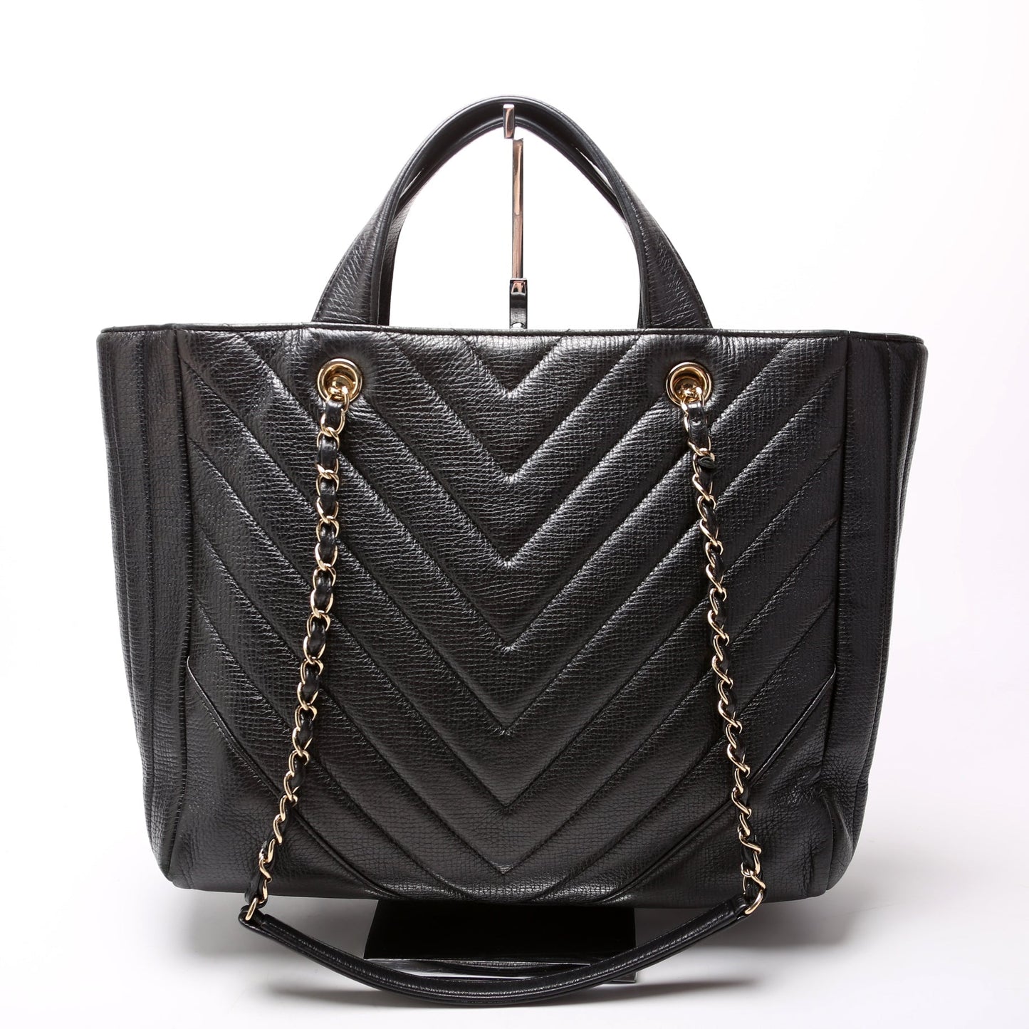 Chanel Chevron Statement Tote 24M Bag
