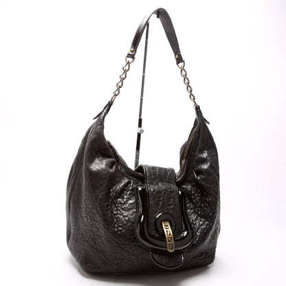 Fendi 8BR563 Nappa Leather B Buckle Hobo Bag