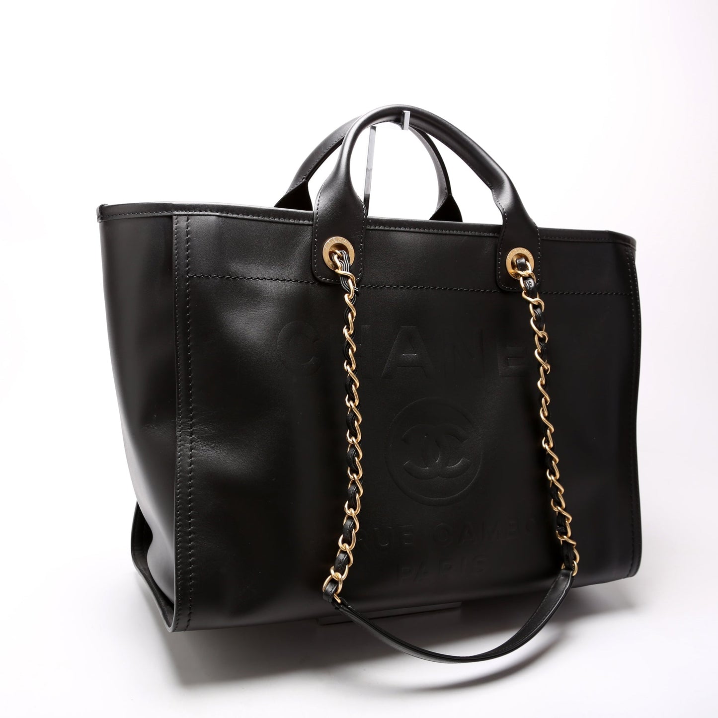 Chanel Deauville Leather Tote Large 31M Bag