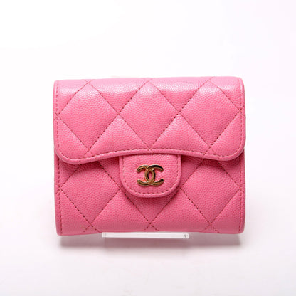 Chanel CC Flap Card Holder On Chain Caviar 31M Bag
