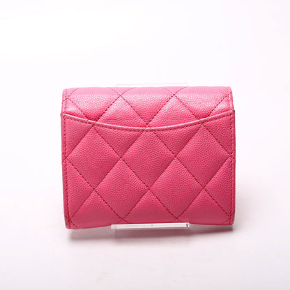 Chanel CC Flap Card Holder On Chain Caviar 31M Bag