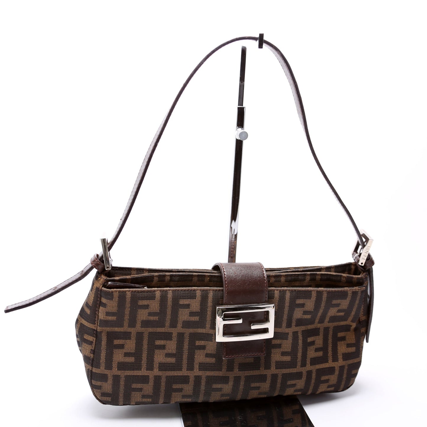 Fendi 26172 FF Zucca Shoulder Vintage Bag