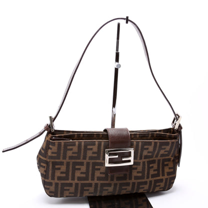 Fendi 26172 FF Zucca Shoulder Vintage Bag