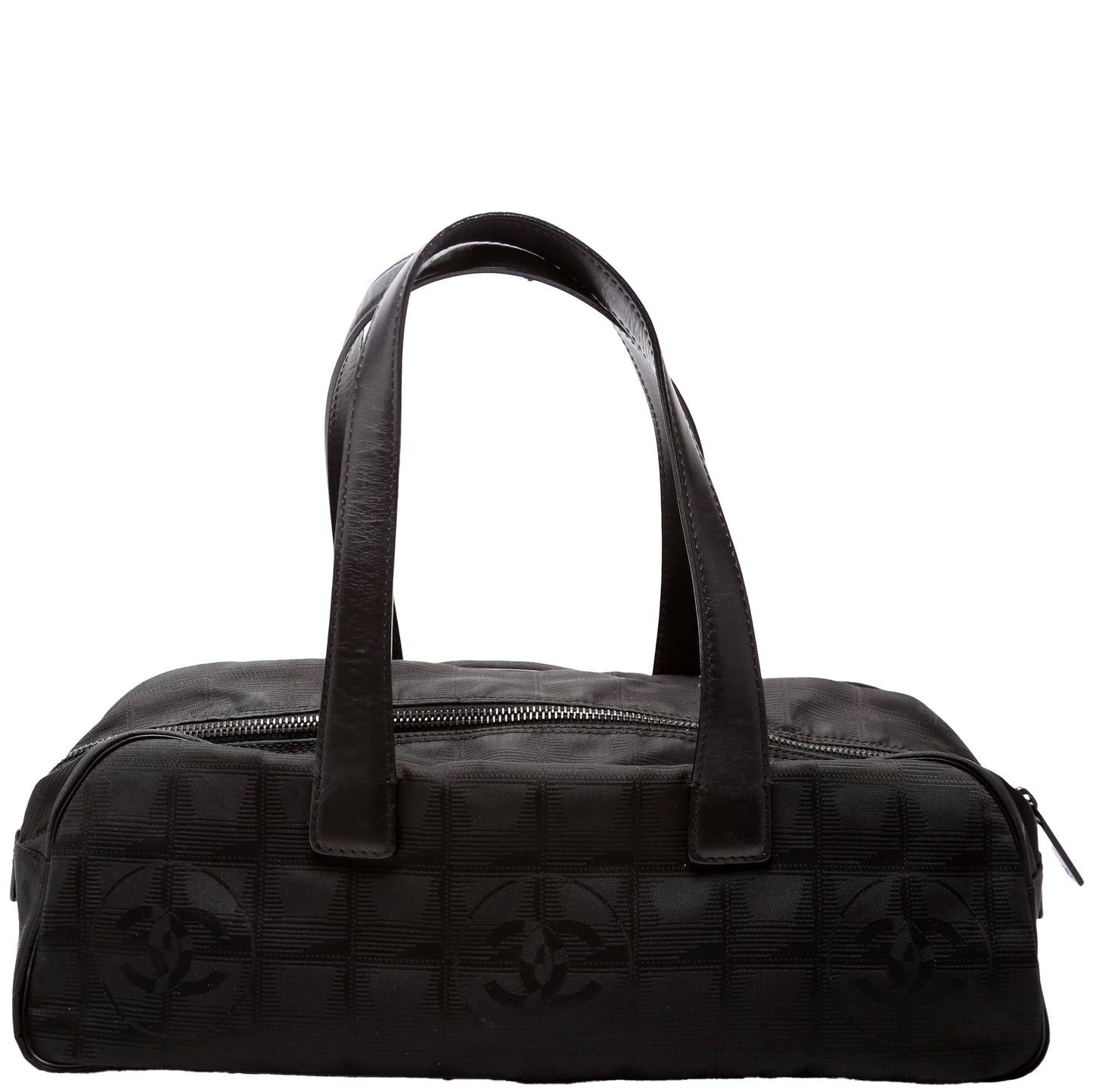 Chanel Travel Line Nylon Mini Boston 6M Bag