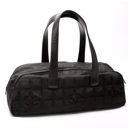 Chanel Travel Line Nylon Mini Boston 6M Bag