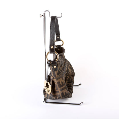 Fendi Zucca Canvas Mini Chef Hobo Bag