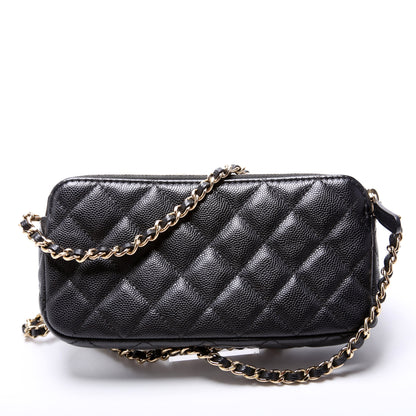 Chanel WOC CC Double Zip Bag