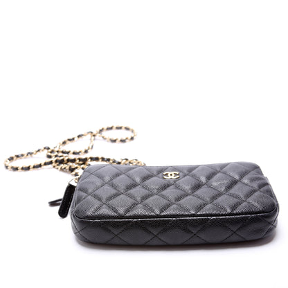 Chanel WOC CC Double Zip Bag