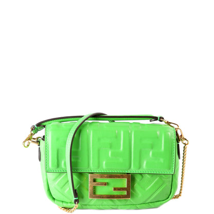 Fendi 8BS017 FF 1974 Leather Miniuette Bag