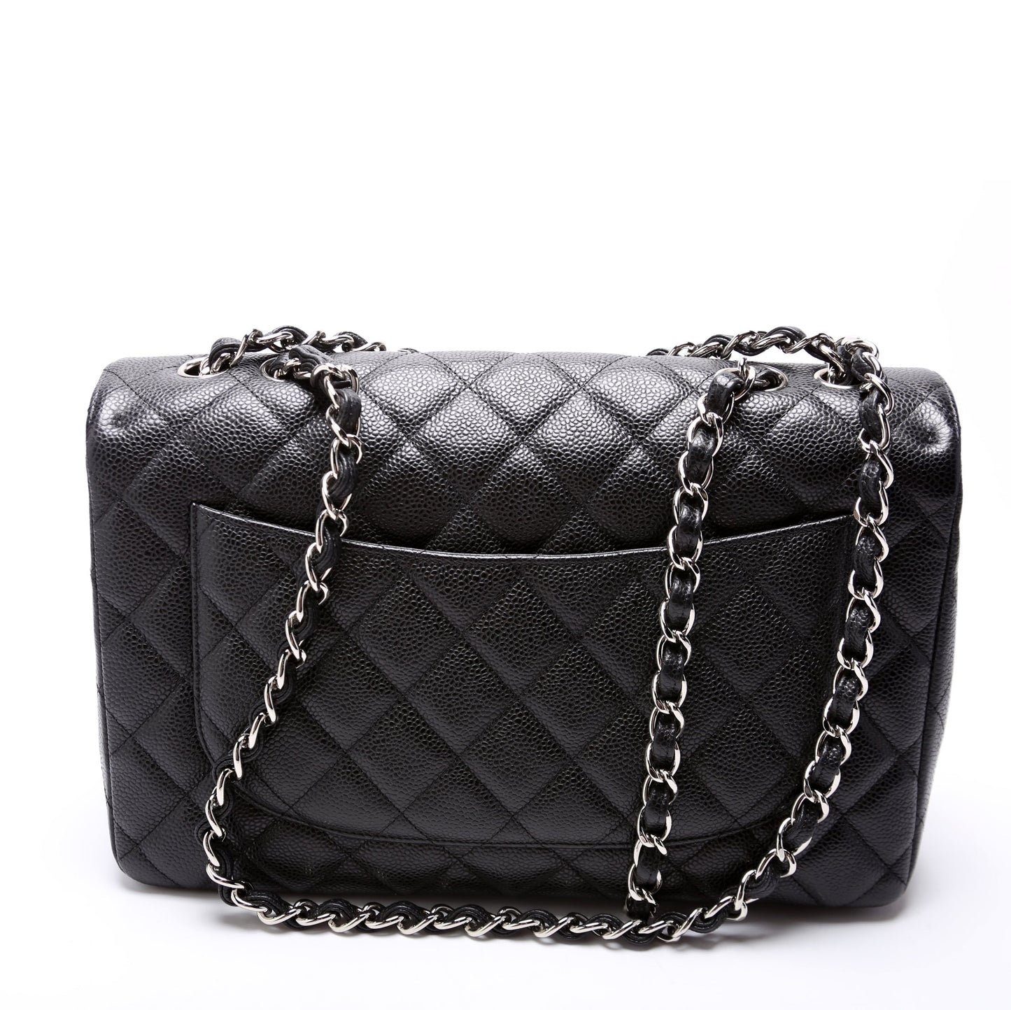 Chanel Classic Flap Jumbo Caviar 10-13M Bag