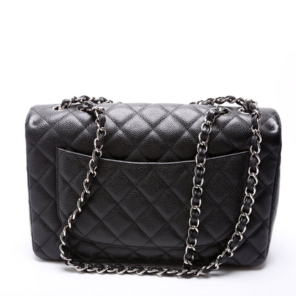 Chanel Classic Flap Jumbo Caviar 10-13M Bag