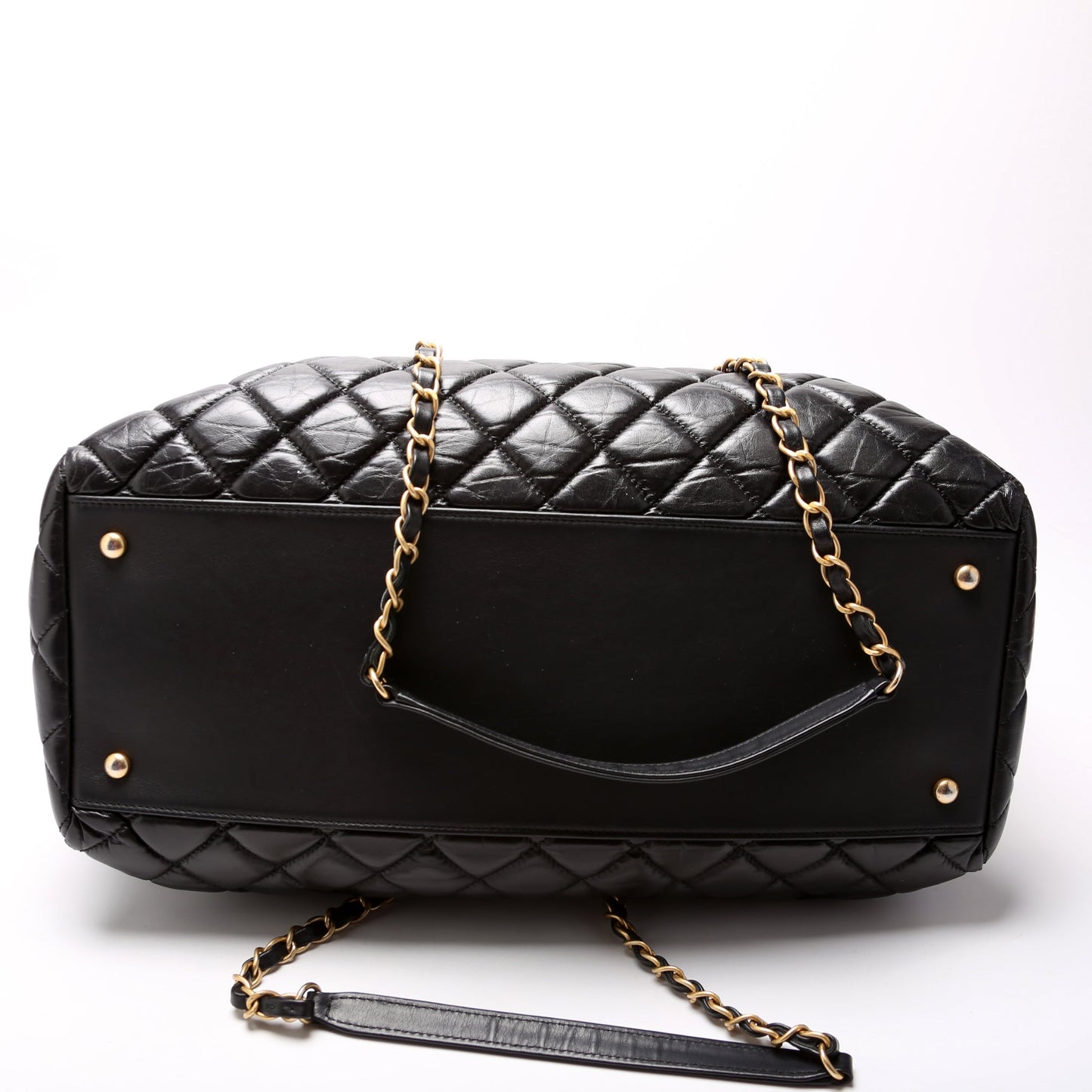 Chanel Coco Handle Shopping Tote Large Aged Calfskin 26M Bag