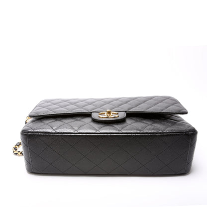 Chanel Classic Flap Maxi Caviar 20M Black Bag