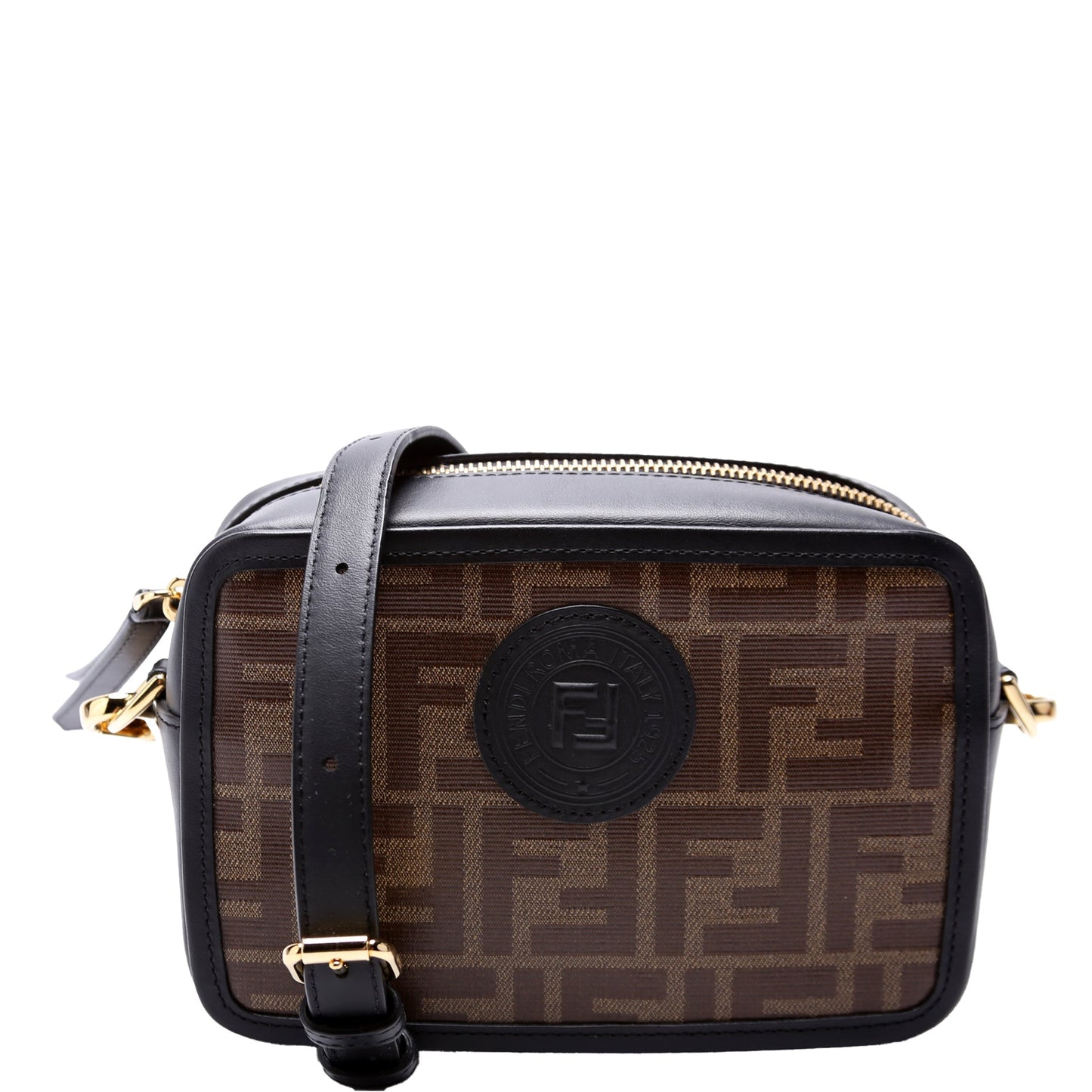 Fendi Zucca Coated Canvas Camera Bag