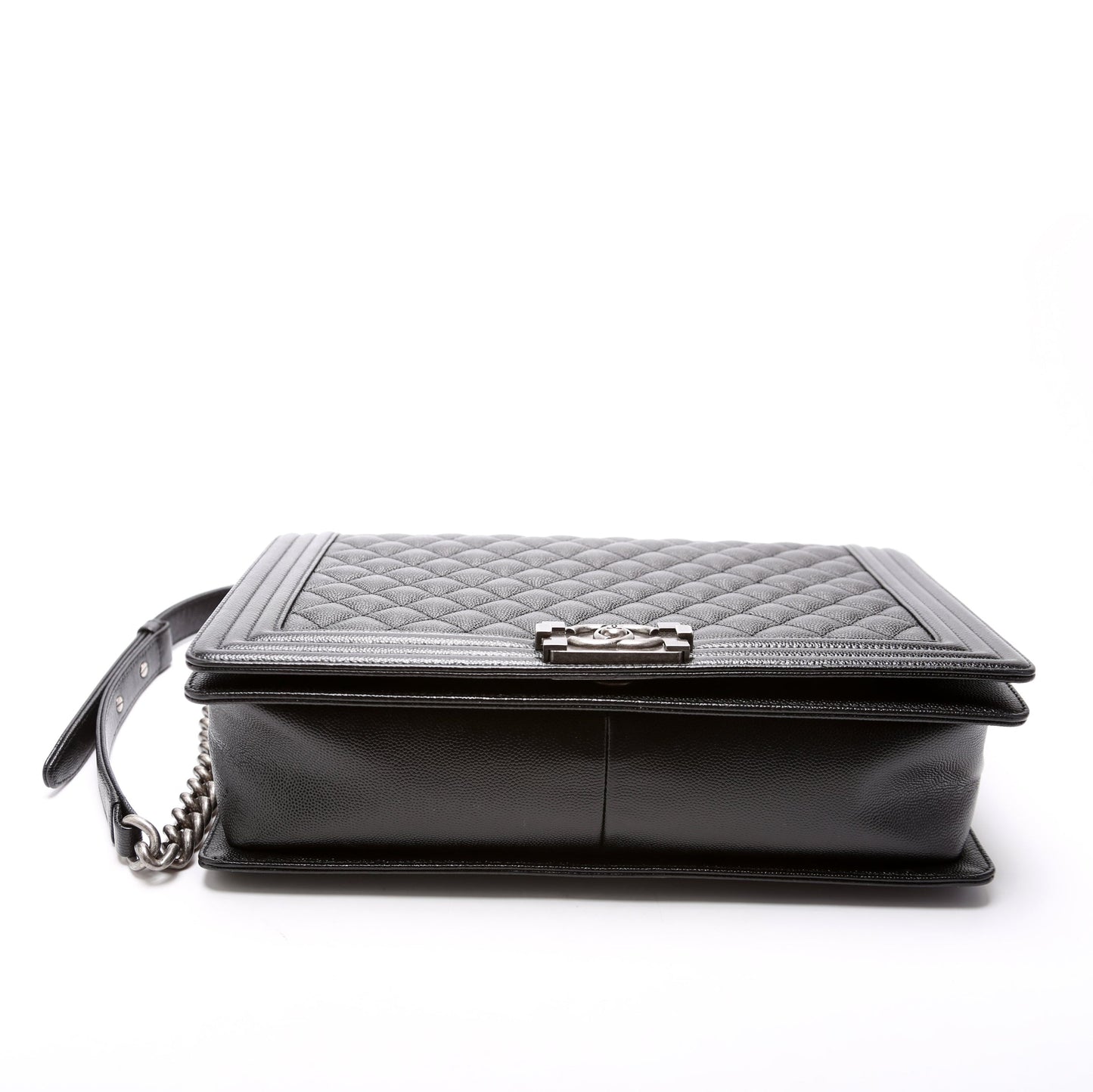 Chanel Boy Flap Large Caviar 25-28M Black Bag