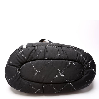 Chanel Travel Ligne Nylon Pet Carrier 5M Black Bag