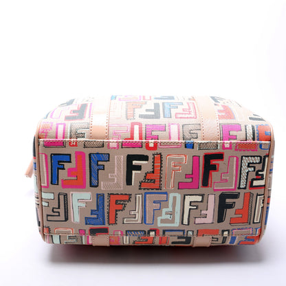 Fendi 8BL068 Zucca Boston Tan/Multicolor Bag