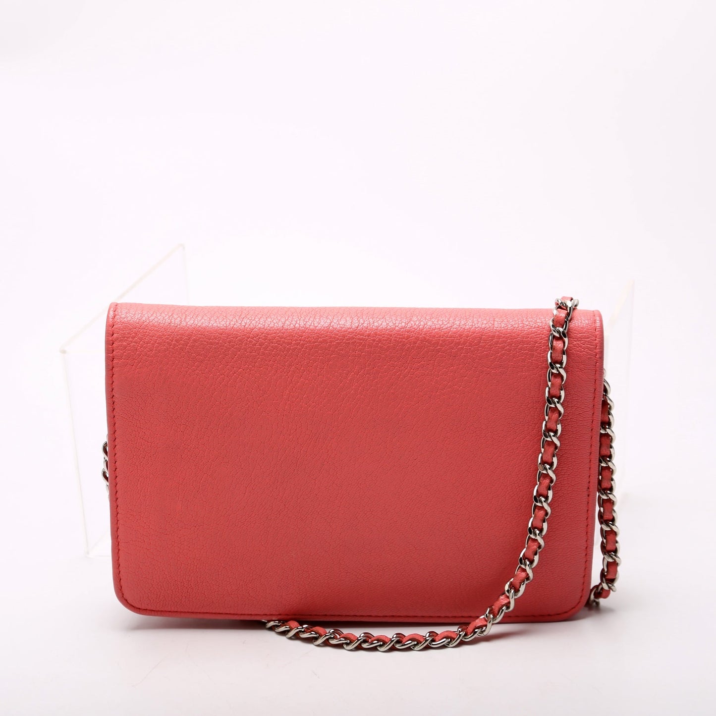 Chanel WOC CC Lucky Clover Charm Pink Bag