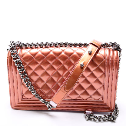 Chanel Boy Flap Medium Old 19M Rose Gold Bag