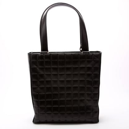 Chanel Chocolate Bar Vertical Tote Lambskin 6M Black Bag