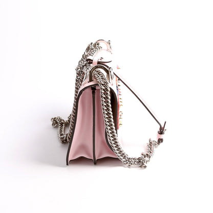 Fendi Kan I Fun Fair Leather Small Pink Bag
