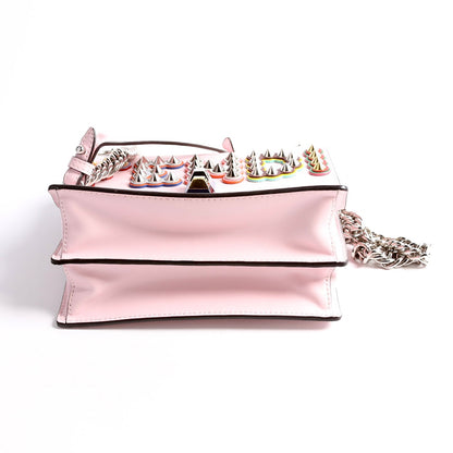 Fendi Kan I Fun Fair Leather Small Pink Bag