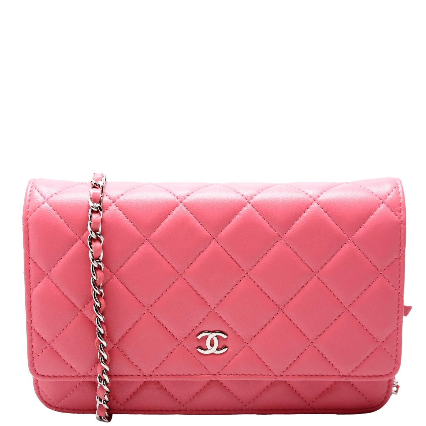 Chanel WOC Classic Quilted Lambskin Pink Bag