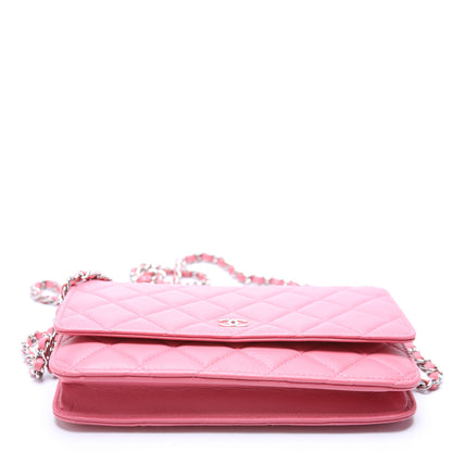 Chanel WOC Classic Quilted Lambskin Pink Bag