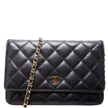 Chanel Wallet On Chain Classic Quilted Lambskin Bag