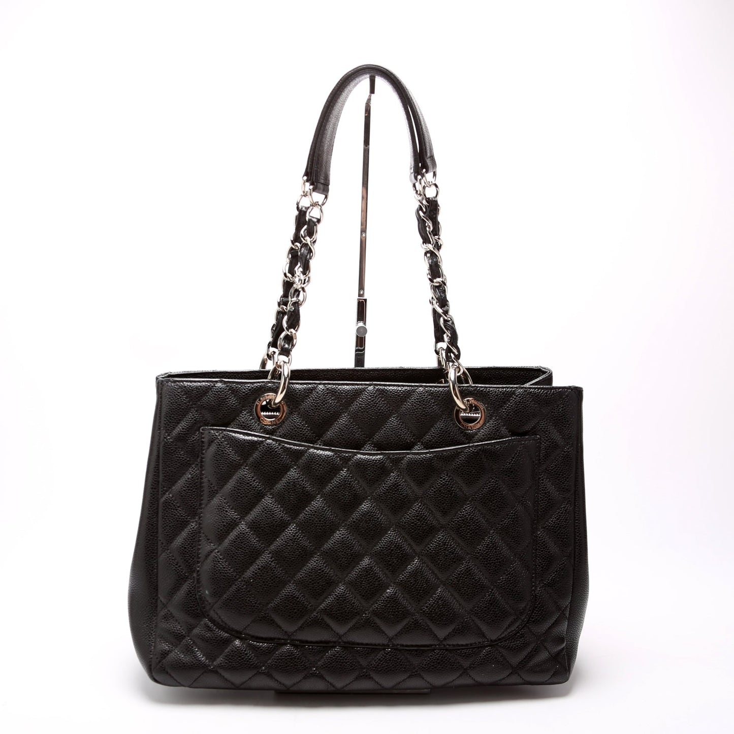 Chanel Grand Shopping Tote Caviar Black Bag