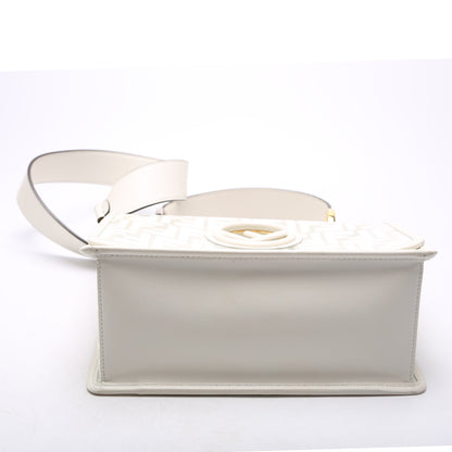 Fendi 8BT284 TPU FF F Is Kan I White Bag