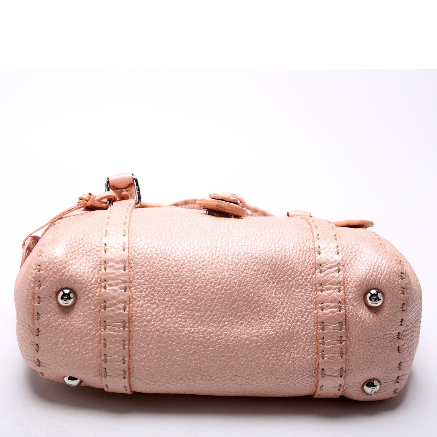 Fendi 8BR486 Selleria Mini Linda Handle Pink Bag