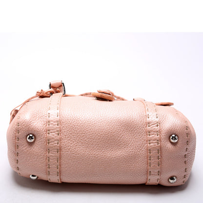 Fendi 8BR486 Selleria Mini Linda Handle Pink Bag