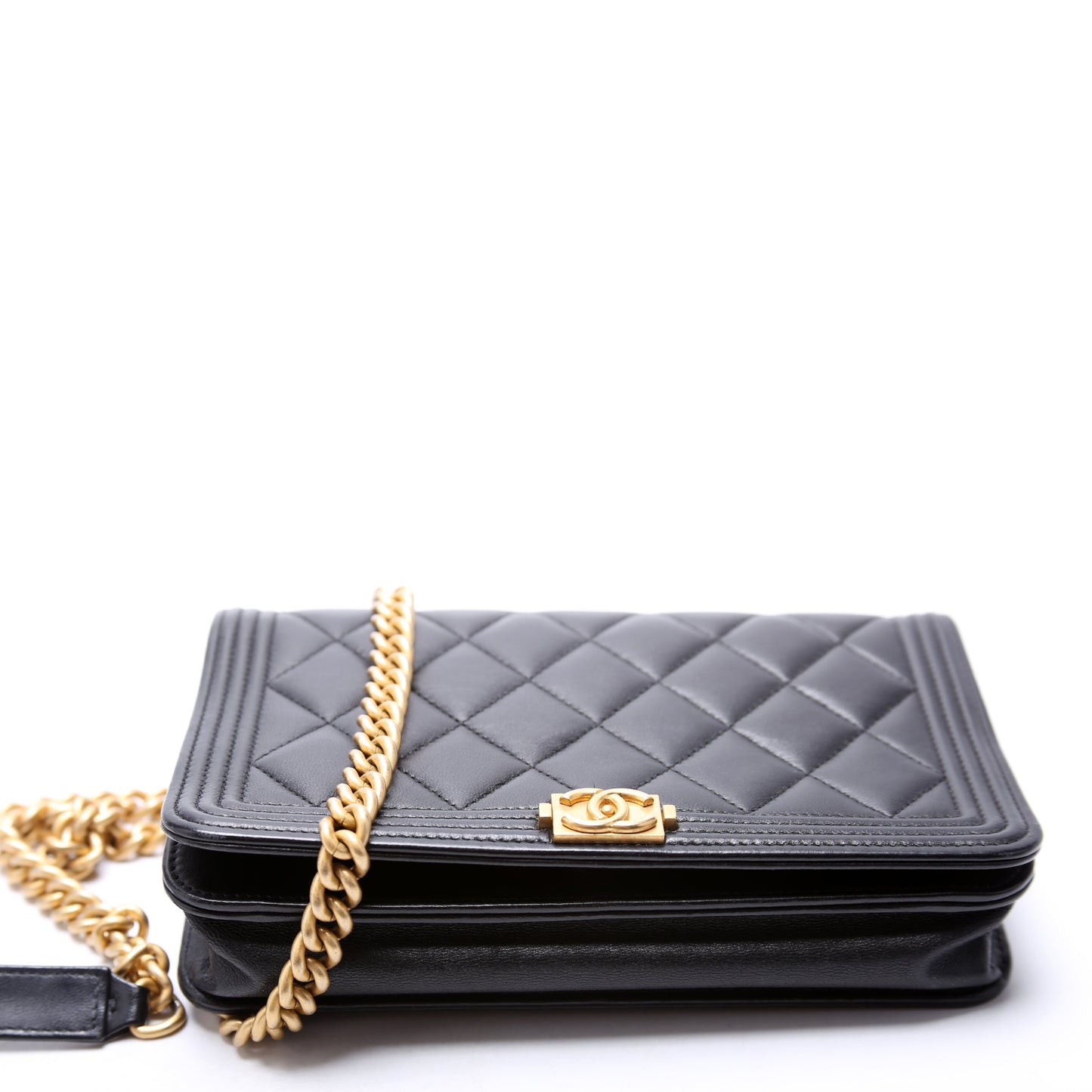 Chanel WOC Boy Lambskin 31M Black Bag