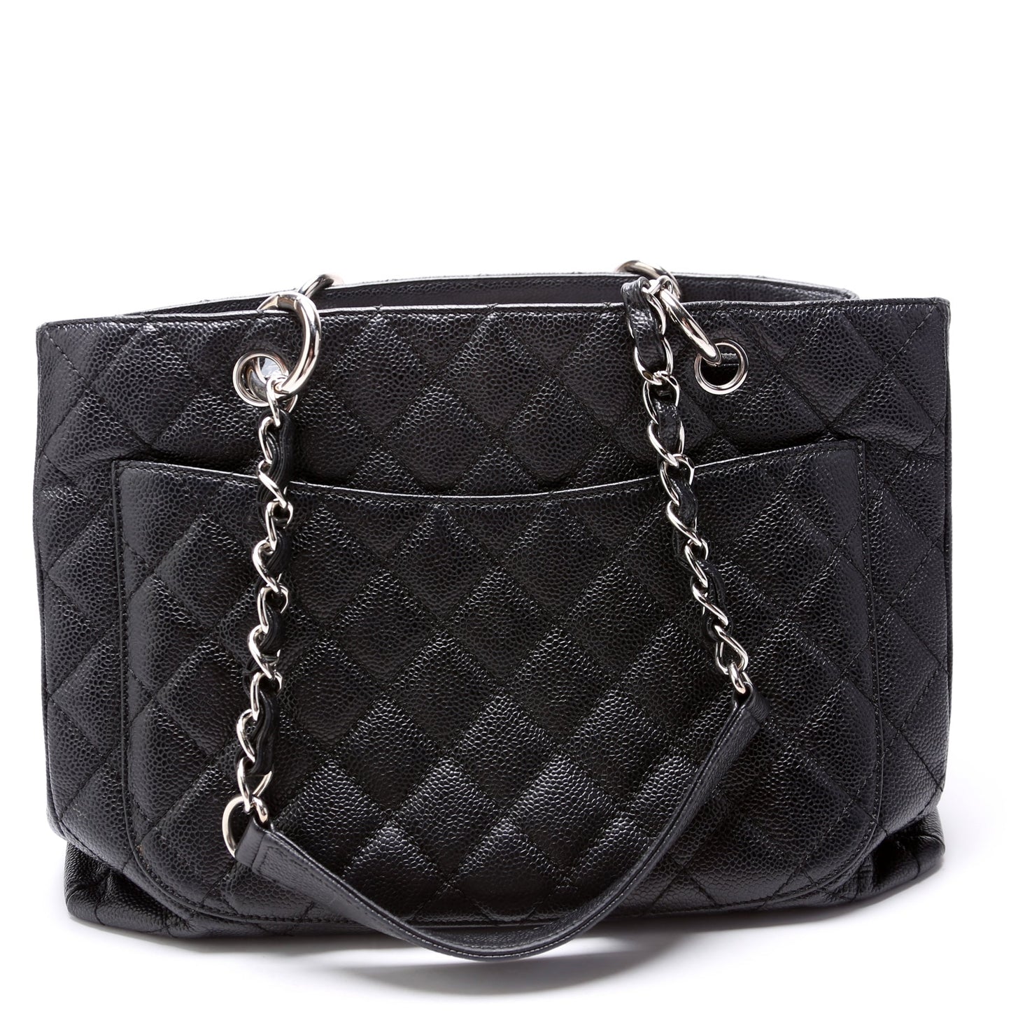 Chanel Grand Shopping Tote Caviar 15M Black Bag