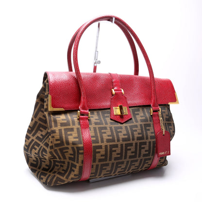 Fendi 8BR647 Linda Classic Zucca Large Bag