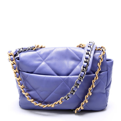 Chanel Quilted Goatskin 19 Medium Flap 30M Bag