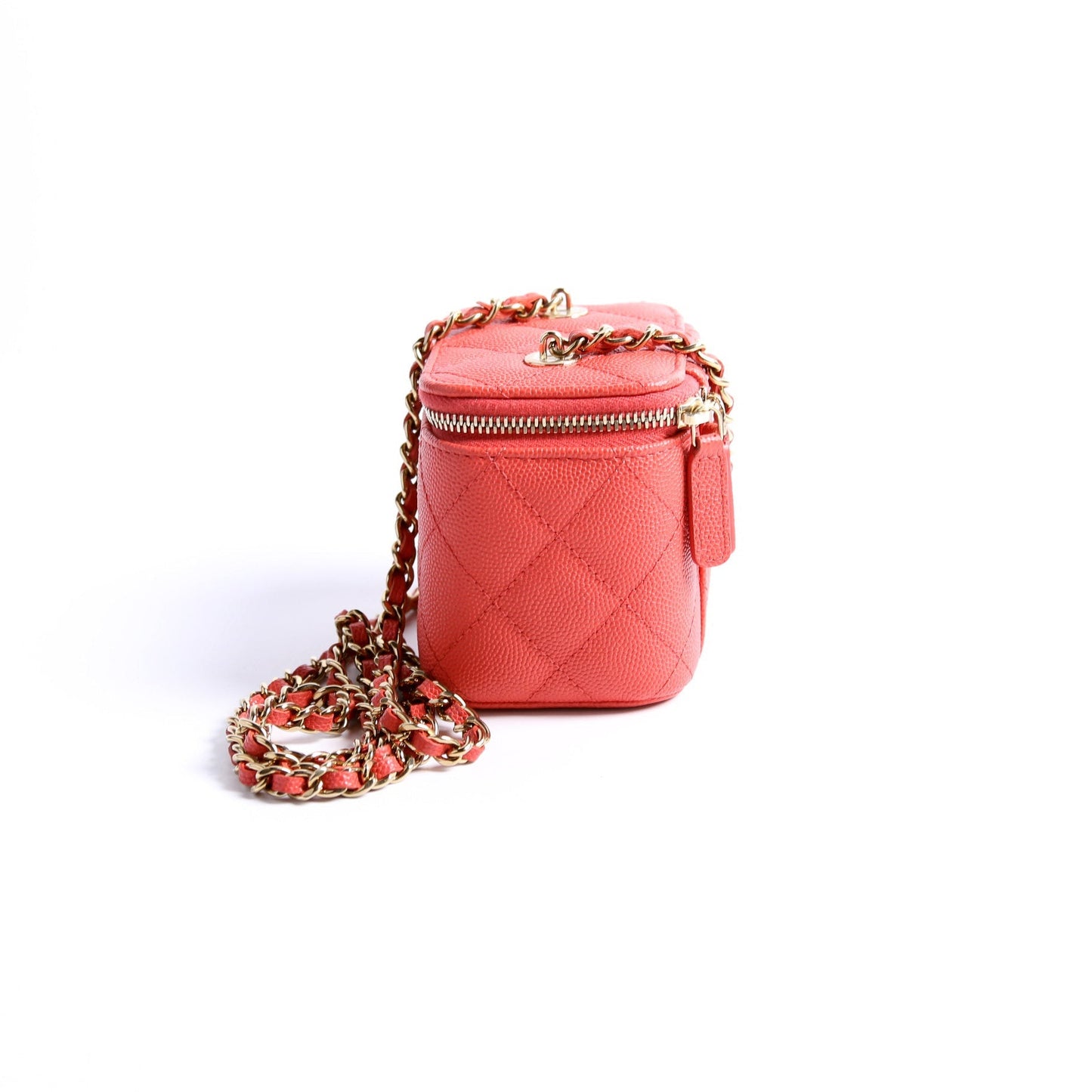 Chanel Vanity Mini With Chain Caviar RFID Bag