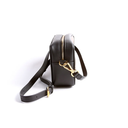 Fendi Zucca Coated Canvas Mini Camera Brown Bag