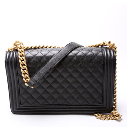 Chanel Boy Flap Medium New Caviar 25M Bag