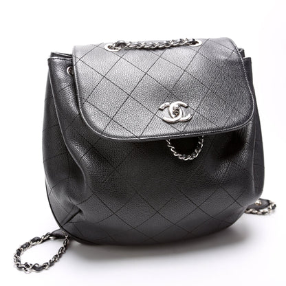 Chanel Around CC Caviar Backpack Bag