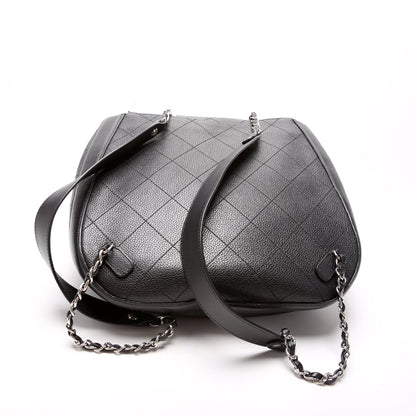 Chanel Around CC Caviar Backpack Bag
