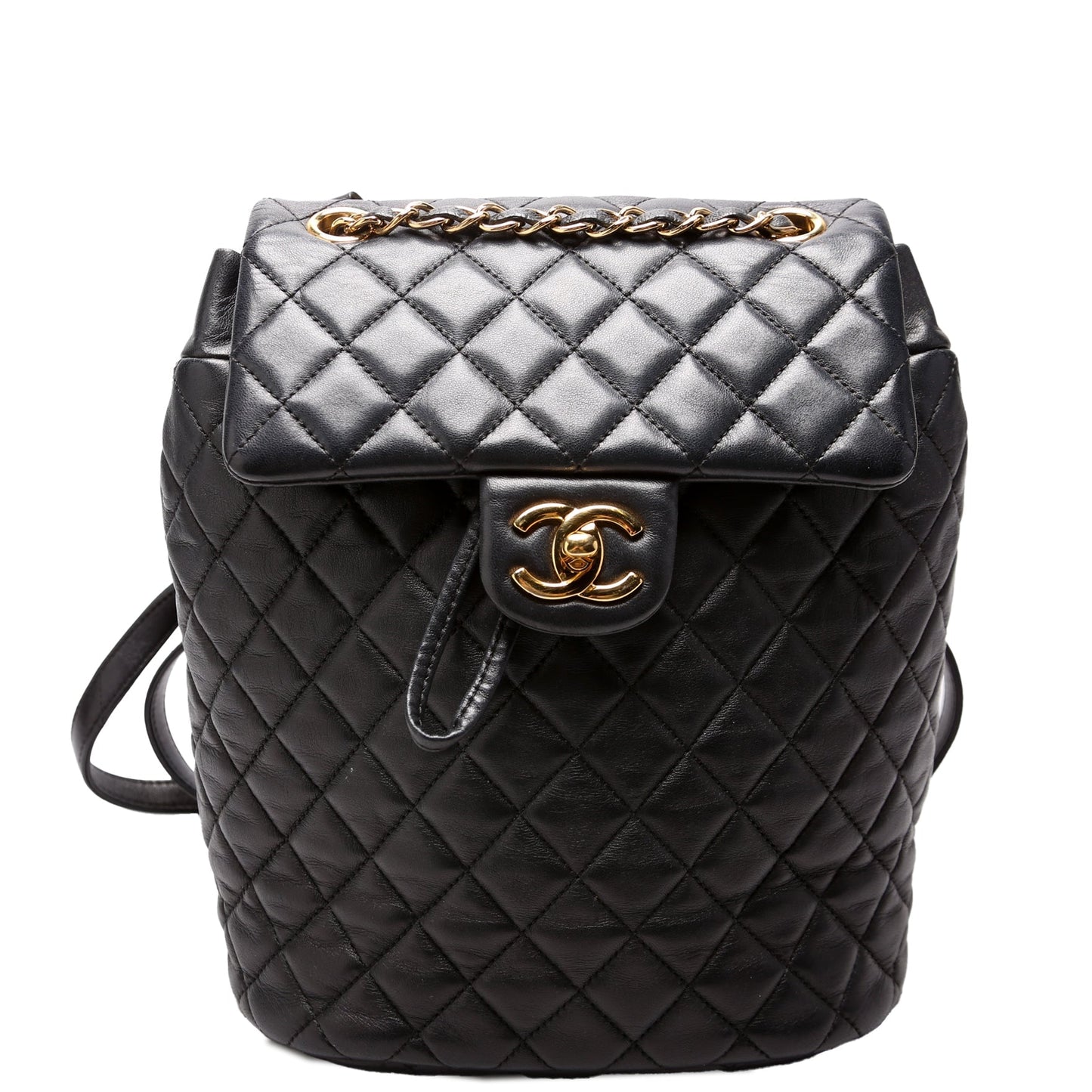 Chanel Urban Spirit Backpack Small Lambskin Black Bag