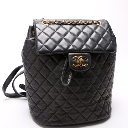 Chanel Urban Spirit Backpack Small Lambskin Black Bag