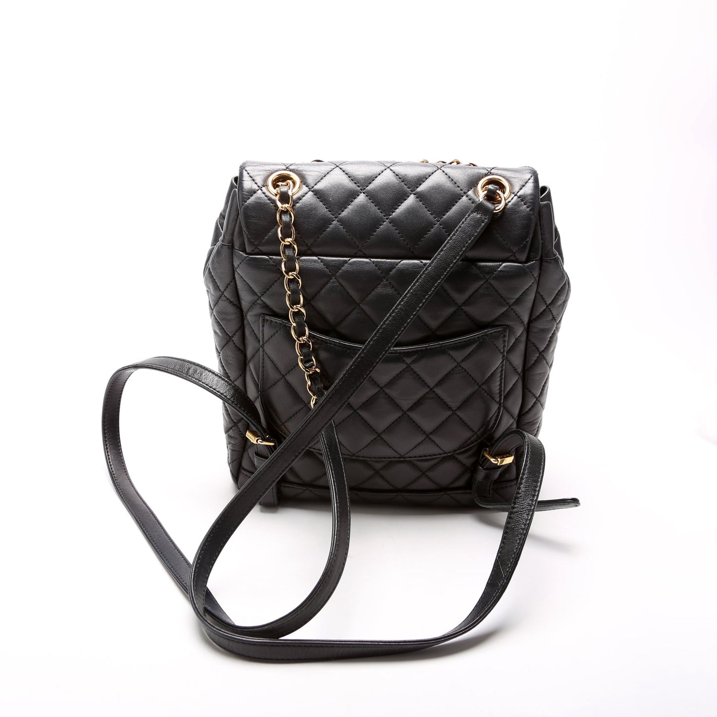 Chanel Urban Spirit Backpack Small Lambskin Black Bag