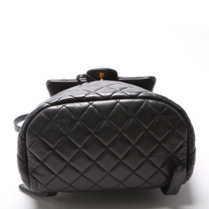 Chanel Urban Spirit Backpack Small Lambskin Black Bag