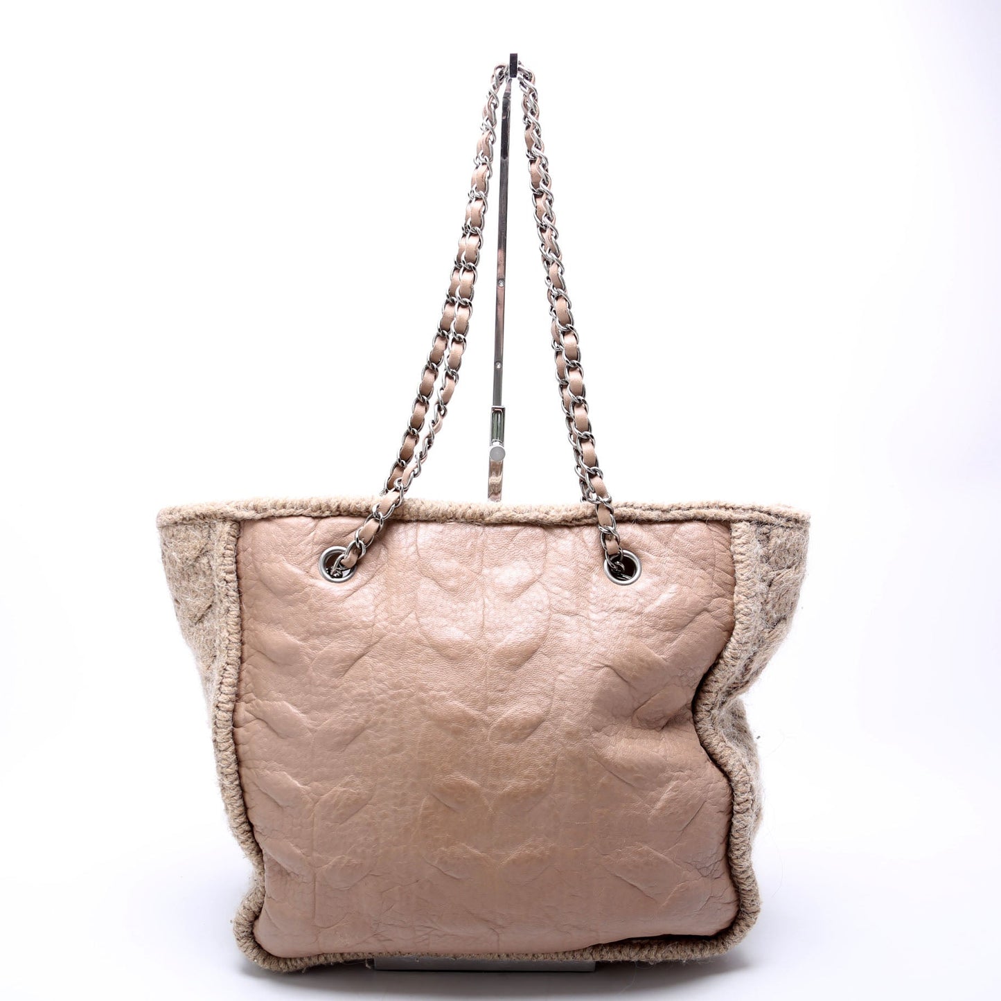 Chanel Knitted Tote 18M Bag