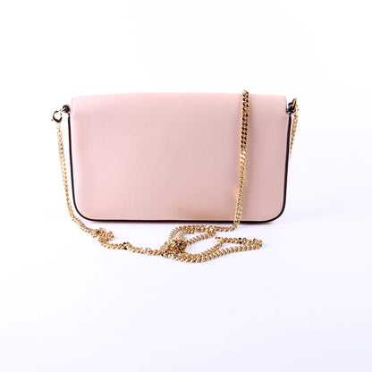 Fendi 8BS032 Envelope with Pouches WOC Grained Leather Bag