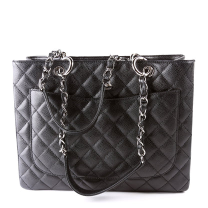 Chanel Grand Shopping Tote Caviar Black Bag