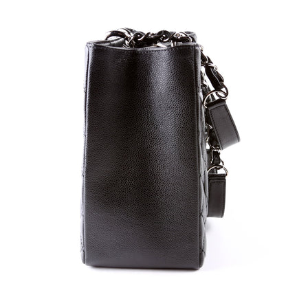 Chanel Grand Shopping Tote Caviar Black Bag